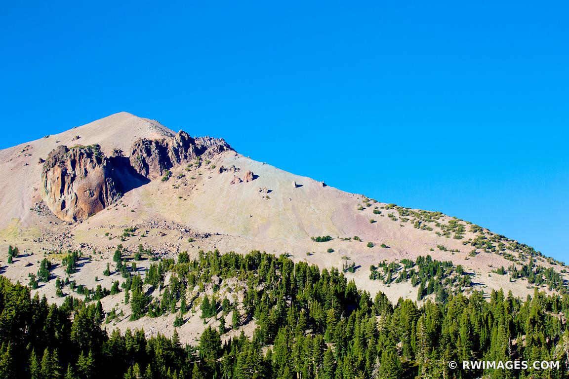 LASSEN PEAK LASSEN VOLCANIC NATIONAL PARK CALIFORNIA