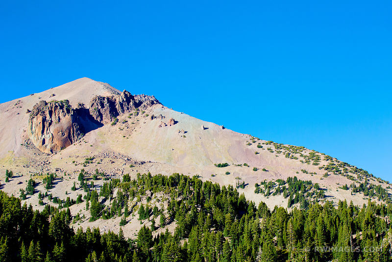 LASSEN PEAK LASSEN VOLCANIC NATIONAL PARK CALIFORNIA