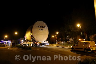 Transporte por carretera seccions Airbus A380