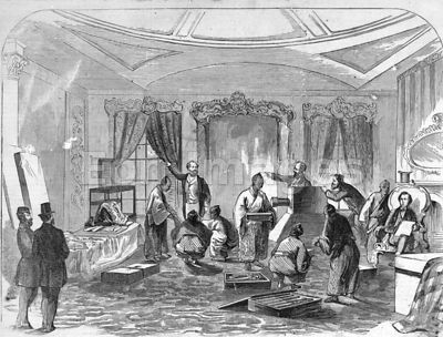 Artists record Japanese presents during 1860 state visit to Washington, D.C.
