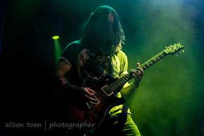 Dan Oke, guitar, The Fallen State