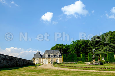 France, Vallée de la Loire, Château de Valmer//France, Loire Valley, Valmer castle