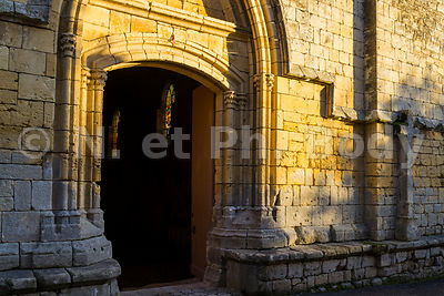 FRANCE , DORDOGNE, MOLIERES, BASTIDE//France, Dordogne, Molieres, Walled Town