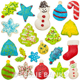 Iced Christmas Cookie Collection