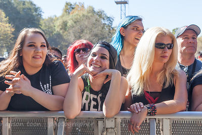 People having fun at Aftershock