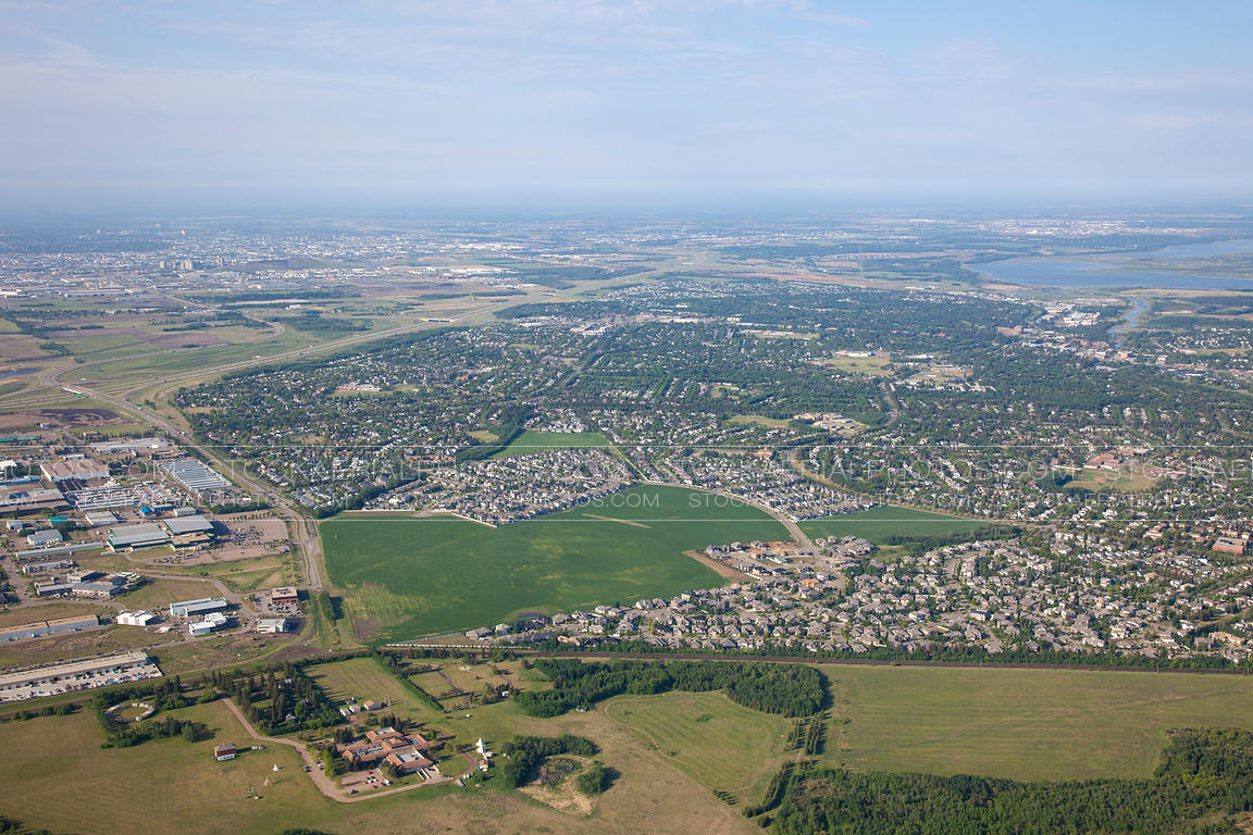 Aerial Photo St. Albert, Alberta