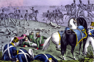 Battle of Resaca de la Palma during Mexican-American War