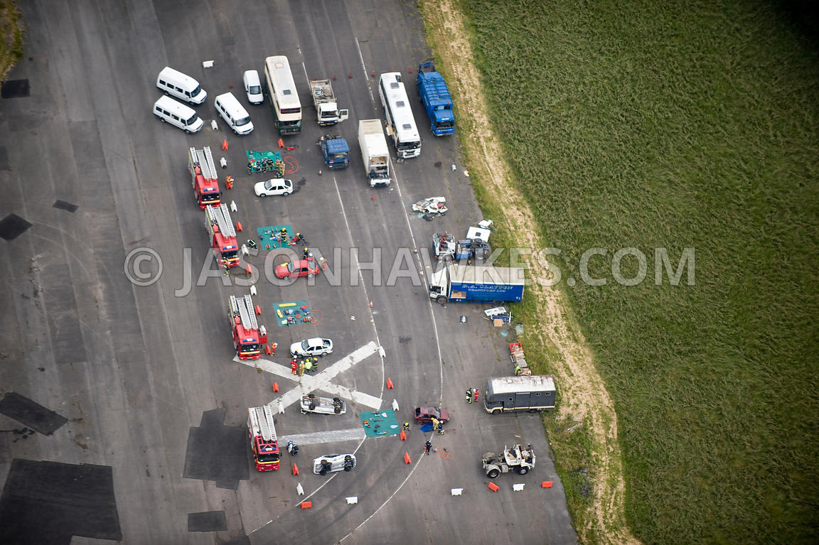 Aerial View. Fire Service College, MoretoninMarsh, Glouscestershire