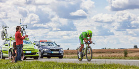 The Cyclist Peter Sagan - Tour de France 2012