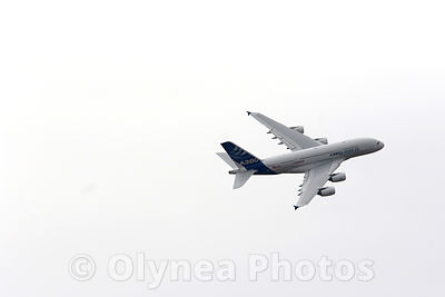 vuelo de demostración del Airbus A380