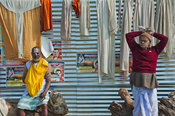 A common scene at the Kumbh Mela. This image was shot in Allahabad