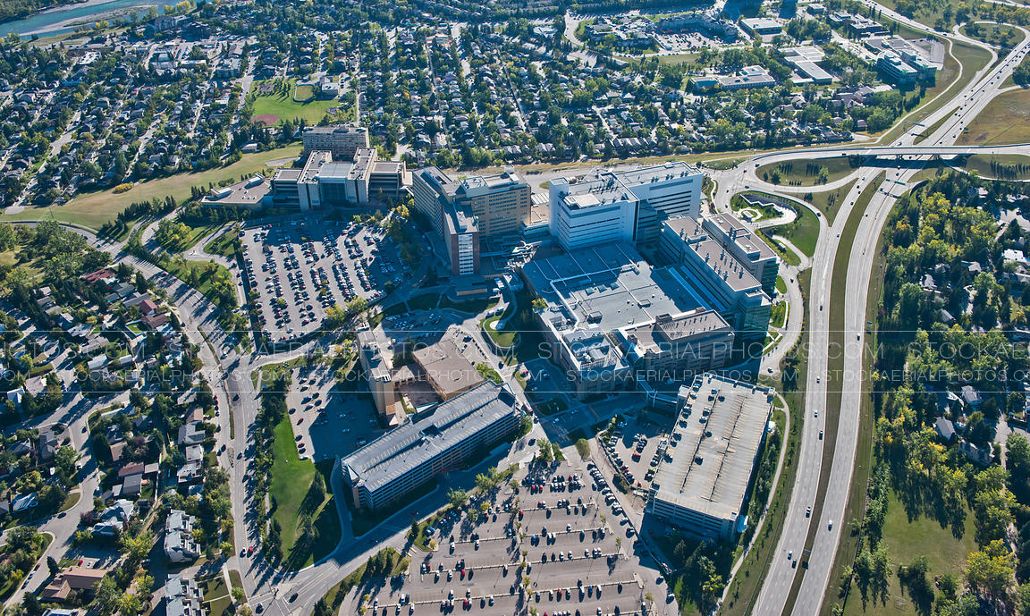Aerial Photo Foothills Hospital