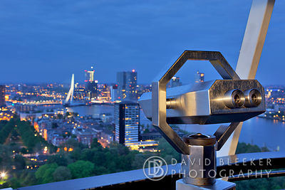Rotterdam skyline from Euromast