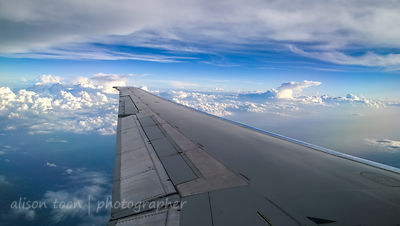 Flying through the thunderstorms