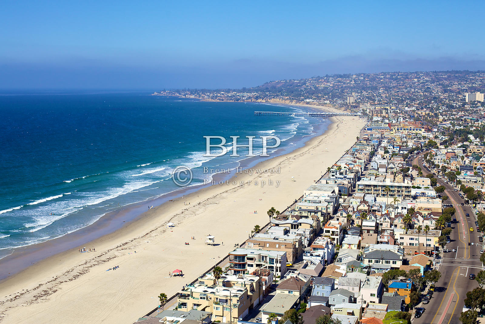 Brent Haywood Photography Mission Beach Aerial Photo