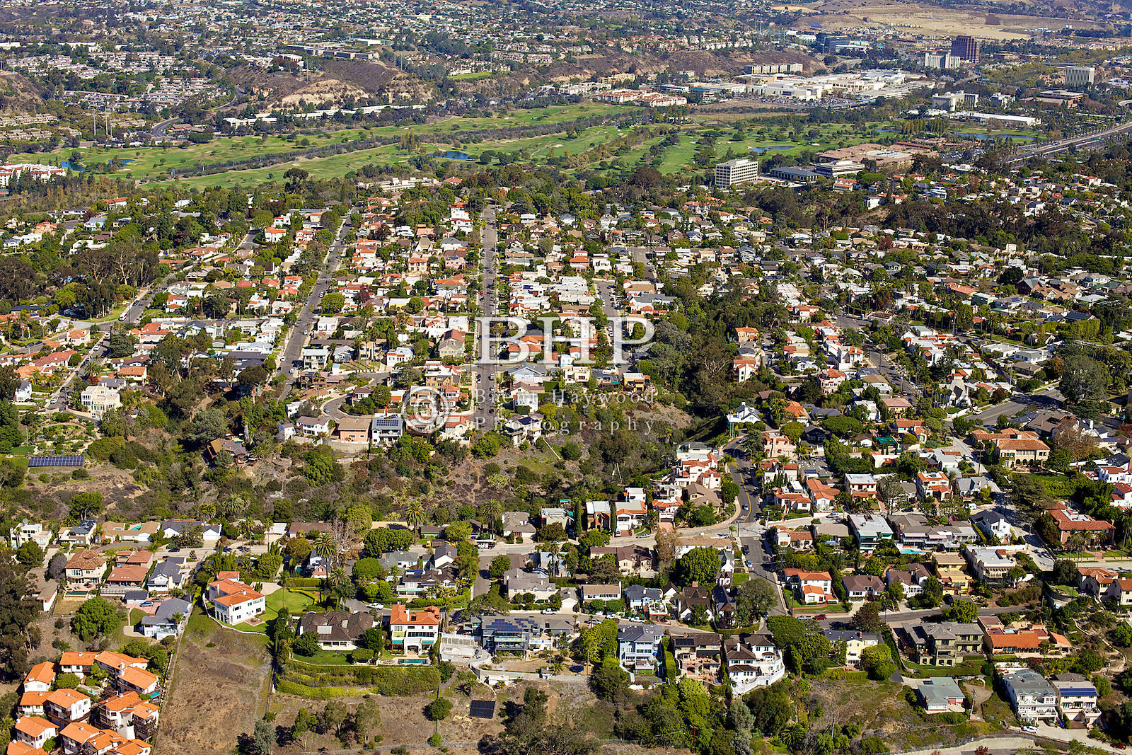Brent Haywood Photography Mission Hills Aerial Photo