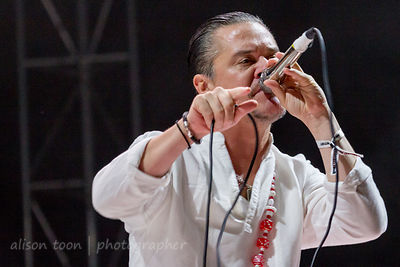 Mike Patton, vocals, Faith No More