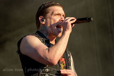 Brent Smith, vocals, Shinedown