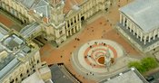 Aerial footage of Birmingham