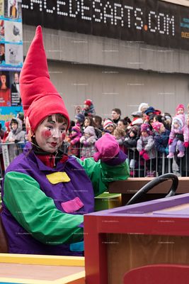 Celebration of Santa Parade In Montreal