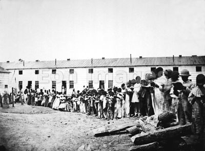 Contraband School in Arlington Virginia during Civil War
