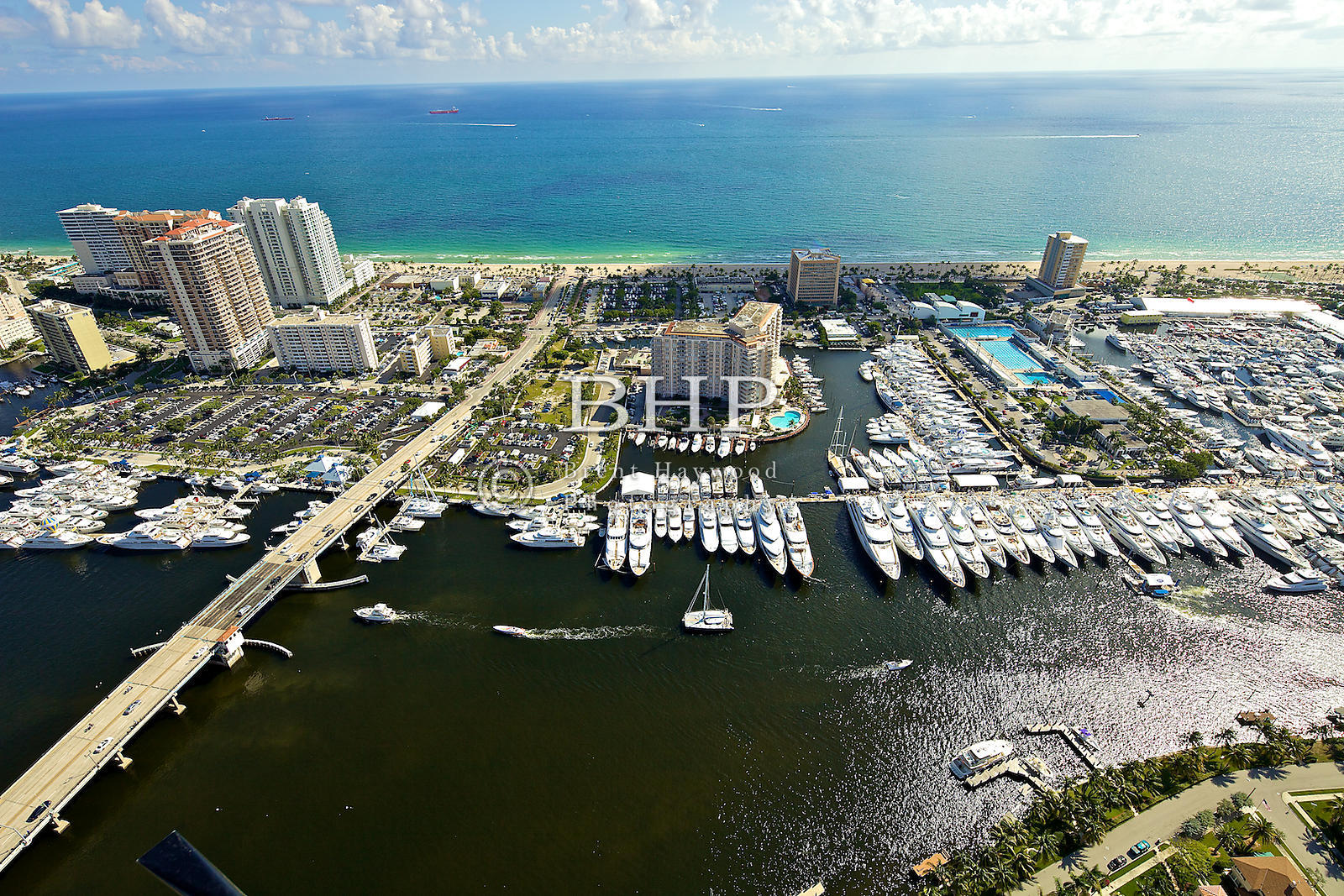 Brent Haywood Photography Fort Lauderdale Boat Show Aerial Photography