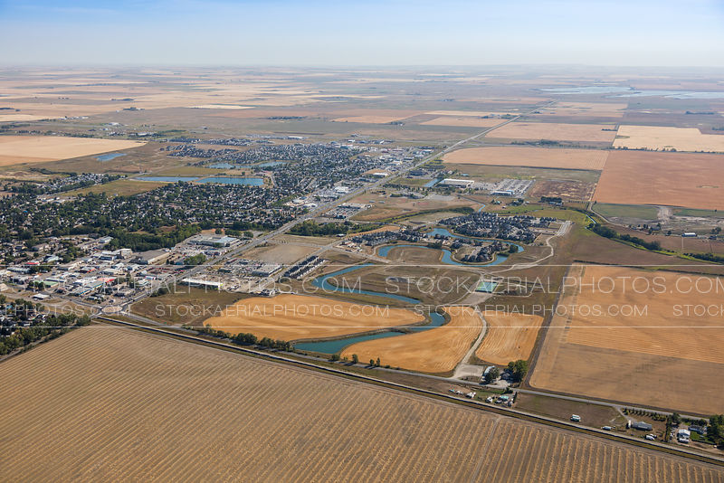 Stock Aerial Photos High River, Alberta