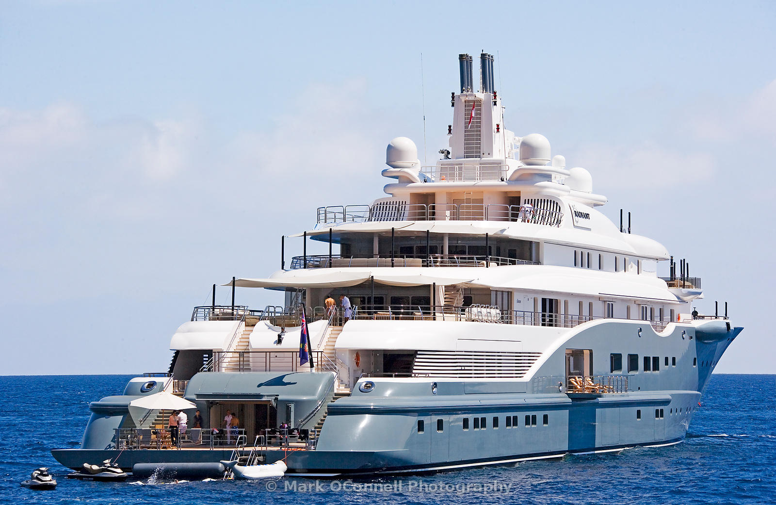 Mark O'Connell Photography Motor Yacht Radiant