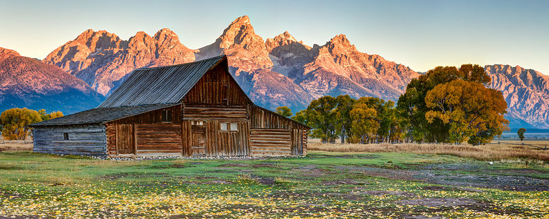 Mormon Row Autumn Panorama