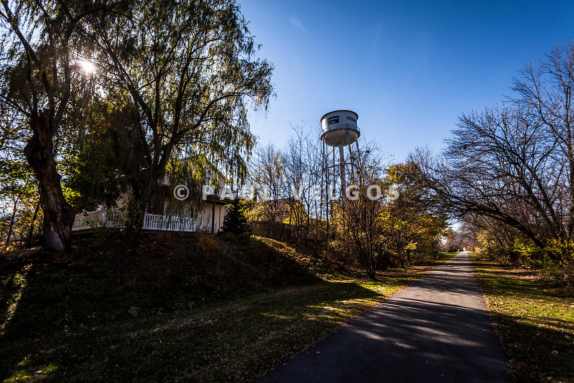 Image Frankfort Old Plank Road Trail Large Canvas Print, Buy Stock