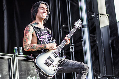 Jake Pitts, guitar, Black Veil Brides