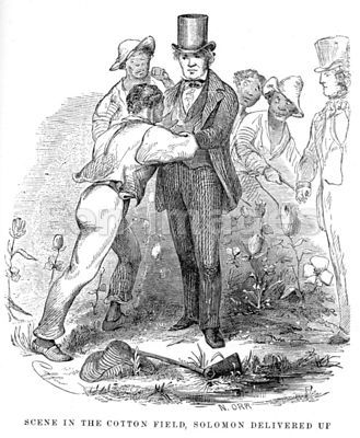 Solomon Northup in the cotton field