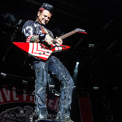 Jason Hook, guitar, Five Finger Death Punch