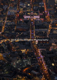Aerial photograph - BELFAST AT NIGHT