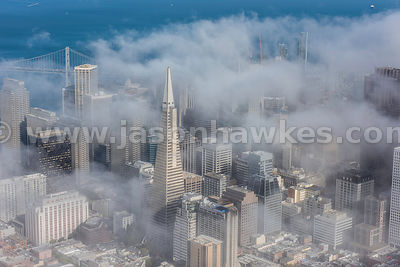 San Francisco, California, aerial view,