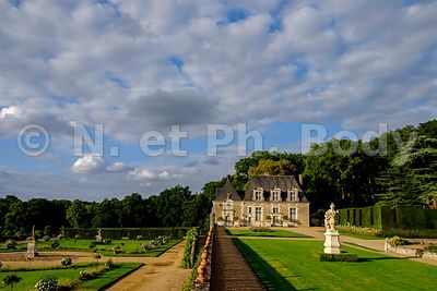 FRANCE, INDRE ET LOIRE, CHATEAU ET JARDINS DE VALMER//France, Loire Valley, Valmer Castle and Gardens