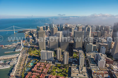 San Francisco, California, aerial view,