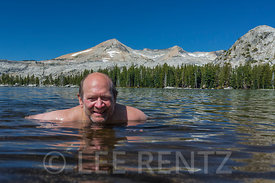 Lee Rentz Swimming in the Desolation Wilderness