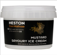 Heston Blumenthal's mustard ice cream