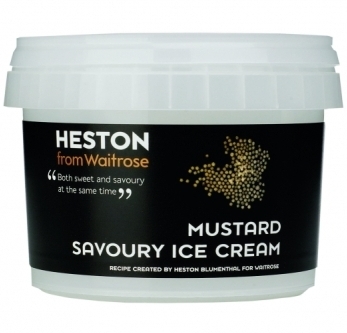 Heston Blumenthal savoury ice cream Waitrose