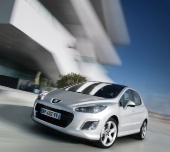 Peugeot 308 car