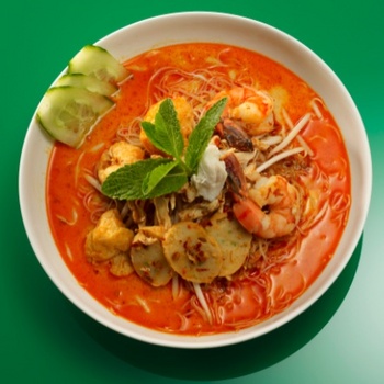 Malaysian prawn laska