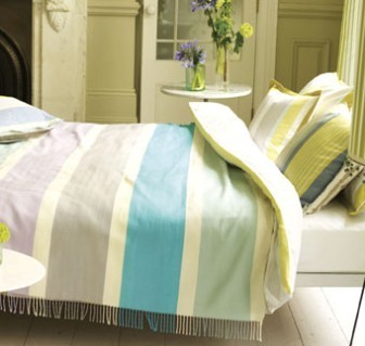 Designers Guild bed linen fabric Kings Road