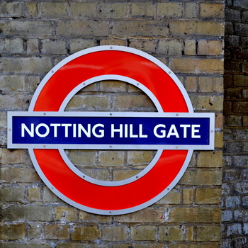 Notting Hill Gate Tube station, London