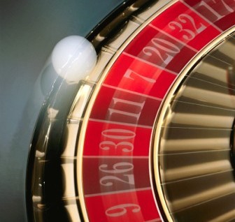 Online casino roulette wheel