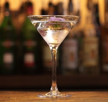 Barts Lavender Martini cocktail for Chelsea Flower Show
