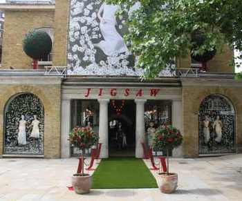 Jigsaw Duke of York Square King's Road Chelsea in Bloom