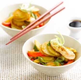 Chinese Chicken Potatoes dish