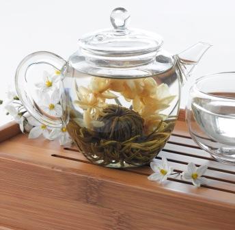 Glass teapot