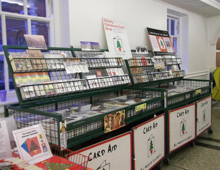 Chelsea Library Card Aid Christmas Card Shop